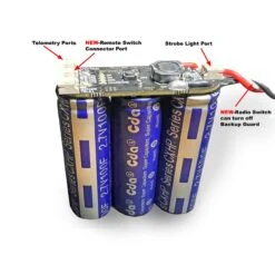 XGuard Plus C100 V2 Power Backup System 100F W/Telemetry, Alarm, Remote Off & Radio Switch Ports