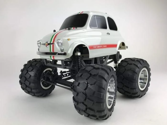 8910 Fiat Abarth 595 1/12 Scale 2WD Monster Truck Q-Series