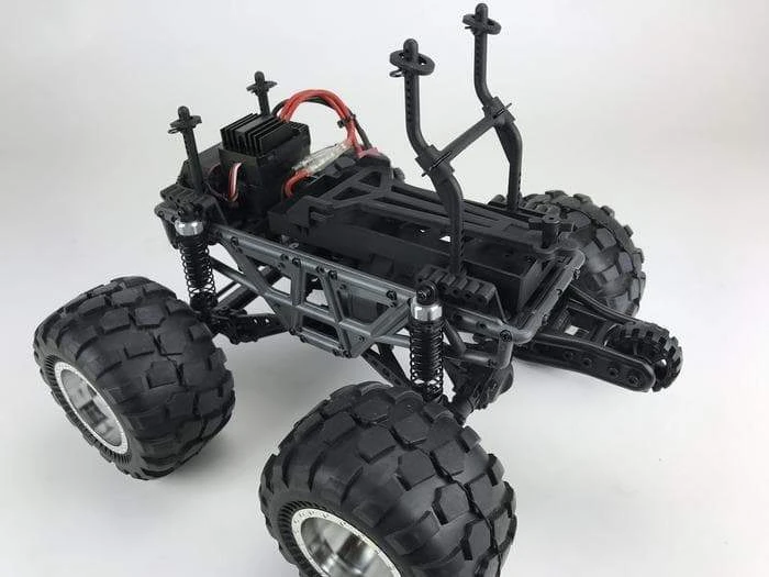 8910 Fiat Abarth 595 1/12 Scale 2WD Monster Truck Q-Series - Image 6