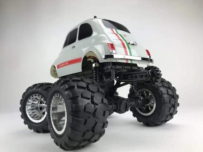 8912 Fiat Abarth 595 1/12 Scale 2WD RTR Monster Truck Q-Series - Image 4