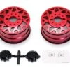 CD0601 F450 SD American Force H01 CONTRA Wheel (Red, W/ Blk Cap) DL-Series