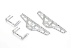 CKQ0405 275mm Wheel Base Chrome Chassis Plate Set MT Series HL150/B50