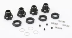 CKR0203 Aluminum 17mm Wheel Hex Drive (w/nuts, Pins) 4pcs KAOS