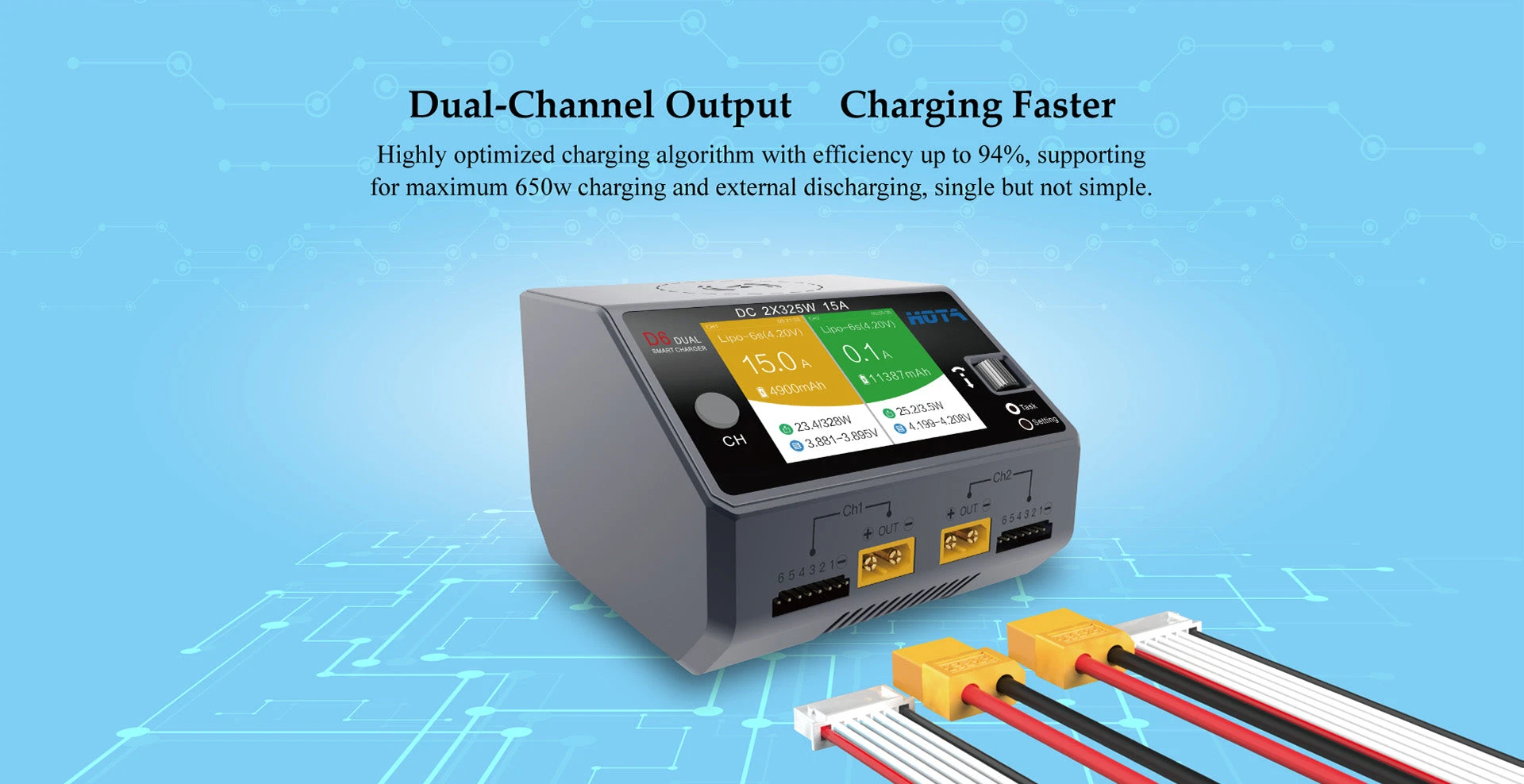 HOTA D6 Wireless DC Charger - Image 3