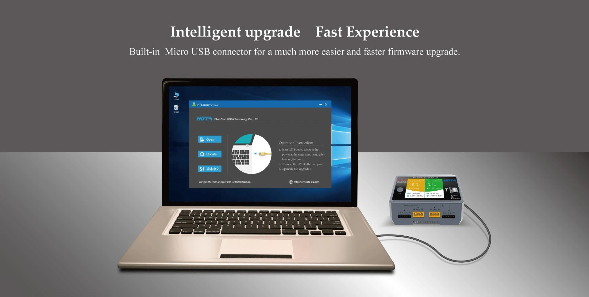 HOTA D6 Pro Wireless AC/DC Charger - Transparent Green - Image 6