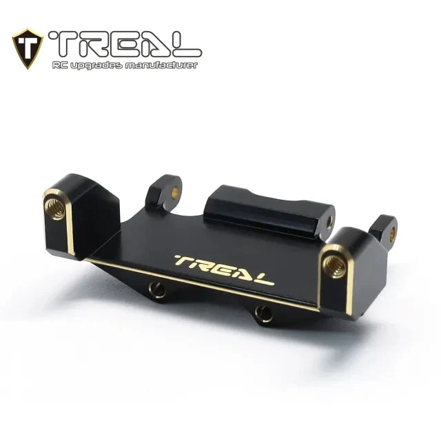 TREAL AX24 Brass Servo Mount Compatible With EMAX Servo For 1/24 Axial AX24 XC-1 4WS Crawler