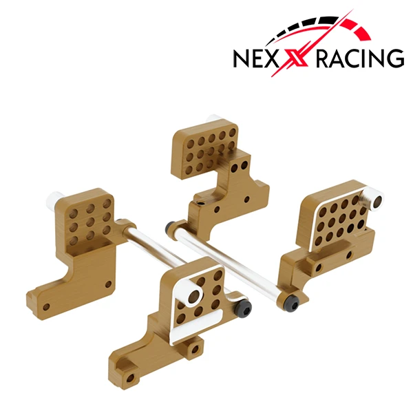 Nexx Racing CNC Alu Front And Rear Shock Mounts For TRX-4M - Image 4