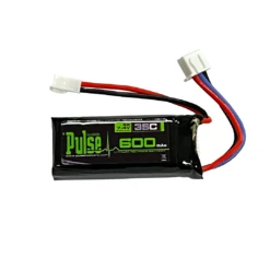 Pulse 600mah 2S 7.4V 35C LiPo Battery - Molex 51005