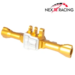 Nexx Racing CNC Alu Rear Axle Housing For TRX4M ( Included Bearing )-Gold