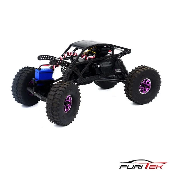 FURITEK BETTLE CARBON FIBER COMP CHASSIS FOR TRX-4M - Image 4