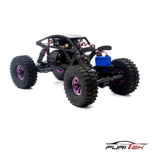 FURITEK BETTLE CARBON FIBER COMP CHASSIS FOR TRX-4M - Image 3