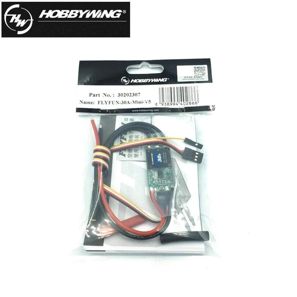 HobbyWing FlyFun 30A V5 Mini ESC (2-4S) - Image 4