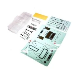 Axial Clear Body, 1967 Chevy C10 Body Precut: SCX24