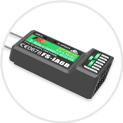 FlySky FS-i6X Transmitter W/ IA6B Receiver - Image 4