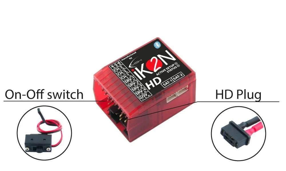 IKON 2 HD Flybarless System With Integrated Bluetooth Module - Image 2