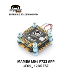 Diatone Mamba MK4 F722 APP F65A_128K 3-6S Flight Controller Stack 30mm/M3