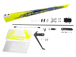 RAW420 Carbon Fiber Tail Boom Conversion Kit - Yellow