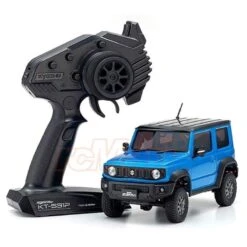 Kyosho Mini-Z 4X4 Suzuki Jimny Sierra Brisk Blue Metallic Ready Set