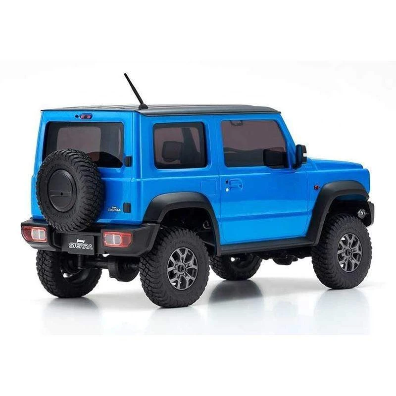 Kyosho Mini-Z 4X4 Suzuki Jimny Sierra Brisk Blue Metallic Ready Set - Image 4