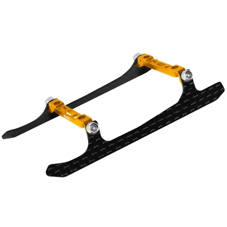 L-MA Precision Alu Carbon Fiber Landing Gear Set For OMP M1 (Yellow)