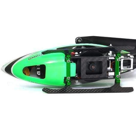 L-MA Precision Alu Carbon Fiber Landing Gear Set For OMP M2 EXP / M2 V2 (Silver) - Image 3