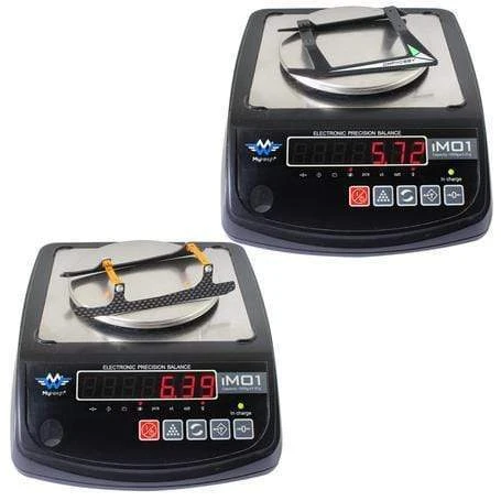 L-MA Precision Alu Carbon Fiber Landing Gear Set For OMP M2 EXP / M2 V2 (Yellow) - Image 3