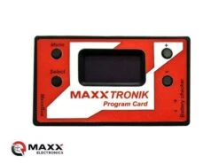 MAXX Flybarless Program Card/Battery Voltage Checker