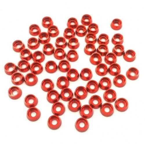 MA 3mm Washer Red - Pack Of 60