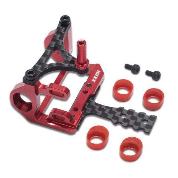 Nexx Racing Mini-Z 2WD 90_94mm MM Alu 7075 Round Motor Mount (RED)