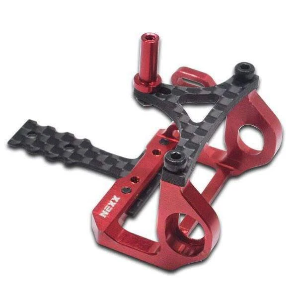 Nexx Racing Mini-Z 2WD 90_94mm MM Alu 7075 Round Motor Mount (RED) - Image 2