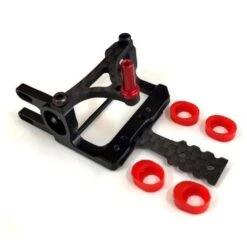 NEXX Racing Precision CNC 7075 Round Motor Mount For 90-94mm RM (BLACK)