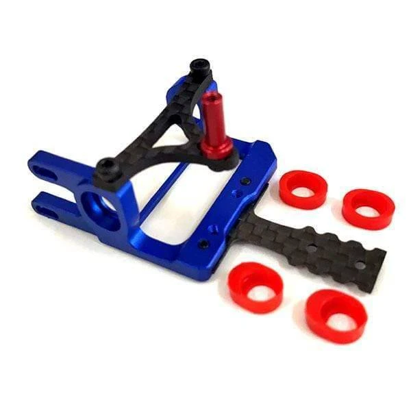 NEXX Racing Precision CNC 7075 Round Motor Mount For 90-94mm RM (BLUE)