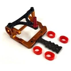 NEXX Racing Precision CNC 7075 Round Motor Mount For 98-102 LM (ORANGE)