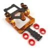 NEXX Racing Precision CNC 7075 Square Motor Mount For 90-94mm RM (ORANGE)
