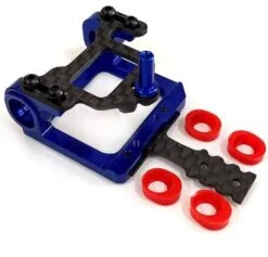 NEXX Racing Precision CNC 7075 Square Motor Mount For 98-102 LM (BLUE)