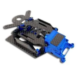Nexx Racing SKYLINE Dual Lipo Carbon Chassis Conversion Kit (BLUE)