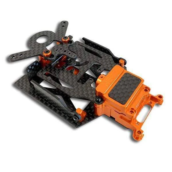 Nexx Racing SKYLINE Dual Lipo Carbon Chassis Conversion Kit (ORANGE)