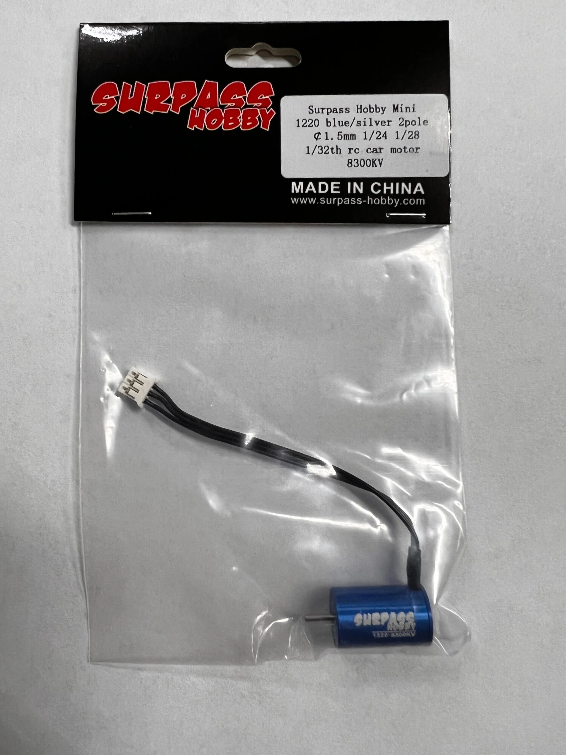 Surpass Hobby 1220 45T 8300KV Brushless Motor For 1/24 1/28 1/32 RC Cars - Blue - Image 2