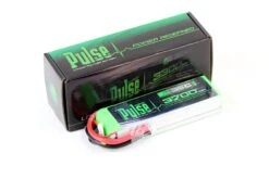 PULSE 3700mAh 35C 11.1V 3S LiPo Battery - No Connector