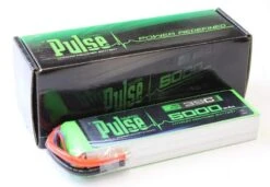 PULSE 5000mAh 35C 11.1V 3S LiPo Battery - No Connector