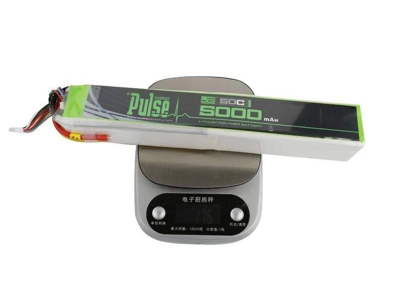 Pulse 5000mah 50C 51.8V 14S Lipo Battery - No Connector - Image 2