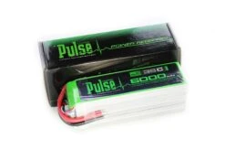 PULSE 6000mah 35C 22.2V 6S LiPo Battery - No Connector