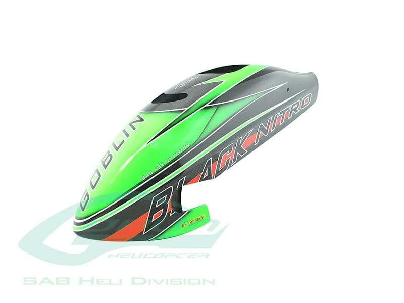 Canomod Airbrush Canopy Green Carbon - Goblin Black Nitro 700