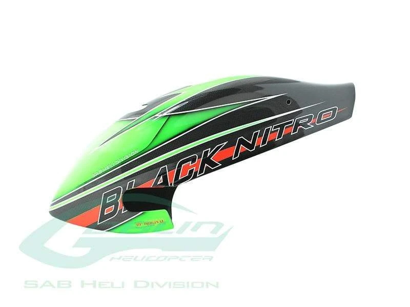Canomod Airbrush Canopy Green Carbon - Goblin Black Nitro 700 - Image 3