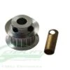 SAB Aluminum Motor Pulley Z17 - Goblin 500/570 [H0215-17-S]
