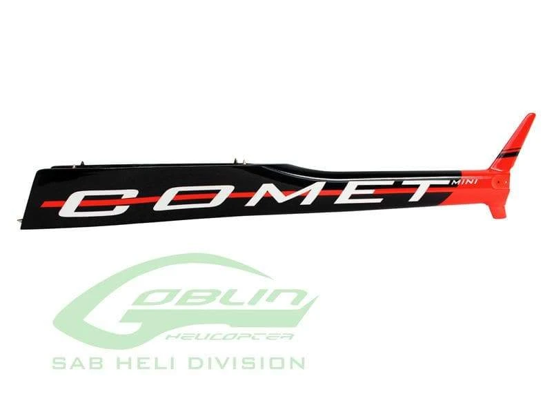 SAB Boom Black/Red For Goblin 280 MiniComet