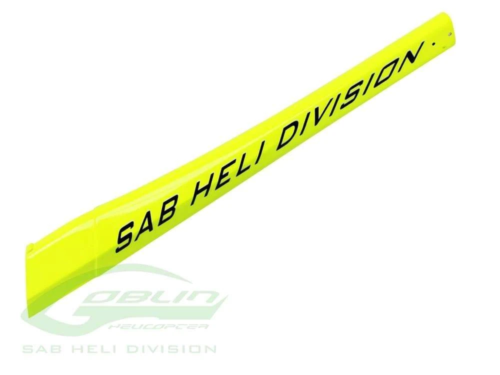 SAB Carbon Fiber Boom Yellow For Goblin 280 Fireball