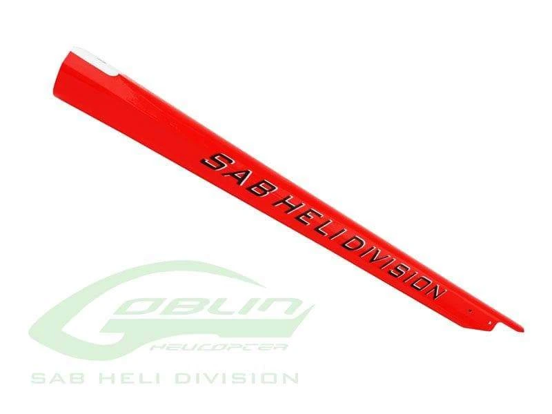 SAB Carbon Fiber Tail Boom Goblin 420 - Red
