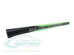 SAB Carbon Fiber Tail Boom Green/Carbon - Goblin Black Nitro/Thunder 700