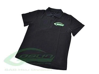 SAB HELI DIVISION Black Polo Shirt - Size XL (Asian Sizing Standard)